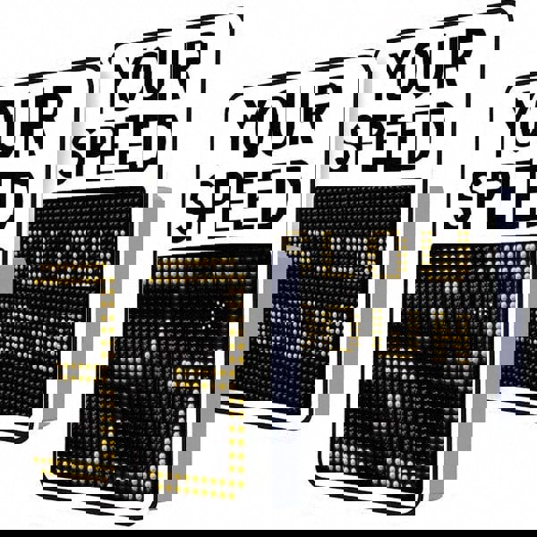 Speed Limit Sign: Rectangle, 